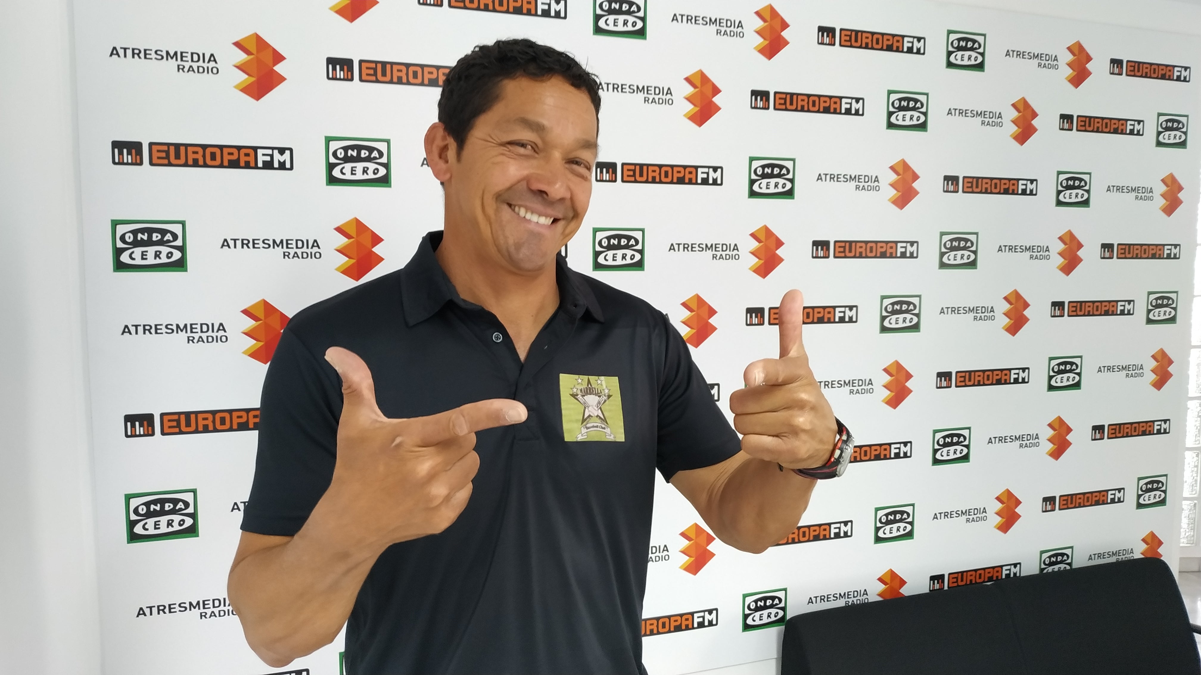 Orlando Acosta: "Queremos llevar el nombre de Marbella a lo más alto". Orlando Acosta: "Queremos llevar el nombre de Marbella a lo más alto".