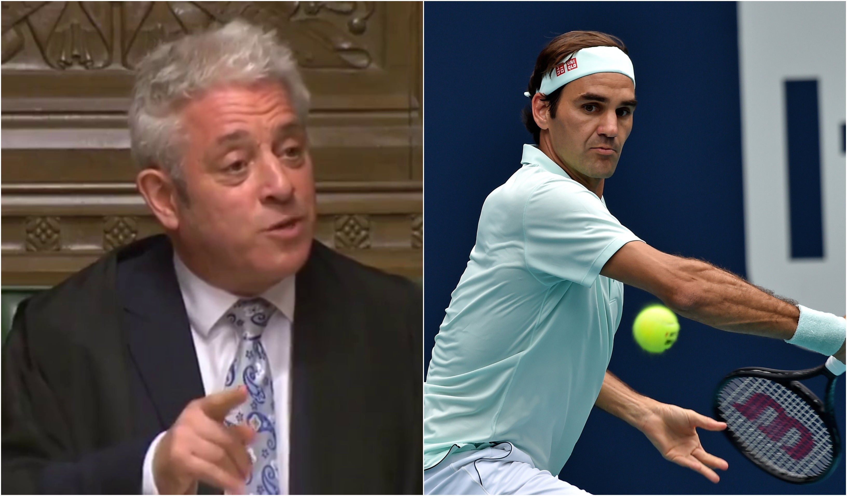 Federer, Arsenal y el Newcastle: el discurso más viral y 'deportivo' del portavoz del parlamento británico Federer, Arsenal y el Newcastle: el discurso más viral y 'deportivo' del portavoz del parlamento británico