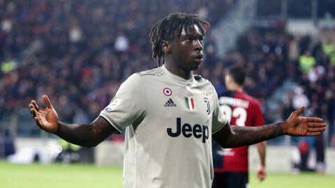 Moise Kean se encara con la grada tras escuchar c&aacute;nticos racistas