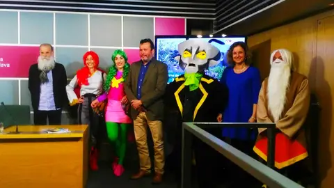 Apertura del Jardin de Santa Catalina Presentación de las actividades en Iruña de Oca