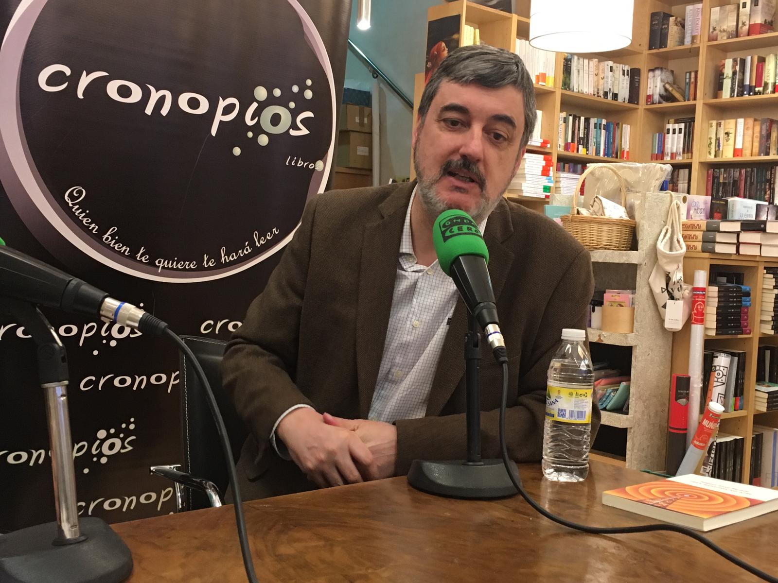 MURADO: "O tempo é a materia da que está feita a vida, é o gran tema da literatura" MURADO: "O tempo é a materia da que está feita a vida, é o gran tema da literatura"