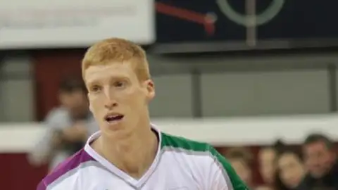 Alberto Diaz, de Unicaja Málaga Alberto Diaz, de Unicaja Málaga