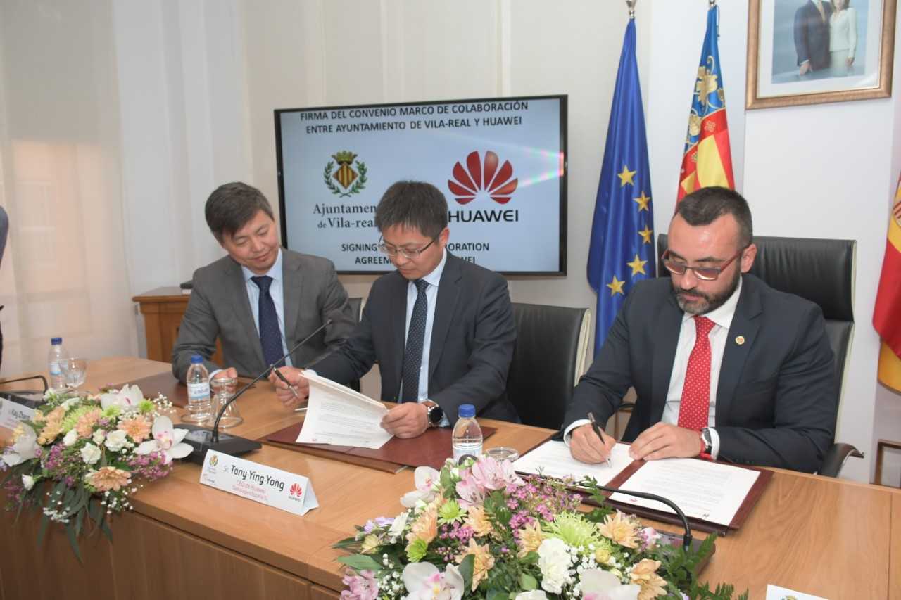 La Multinacional Huawei tria Vila-real per posar en pràctica la conexió 5G La Multinacional Huawei tria Vila-real per posar en pràctica la conexió 5G