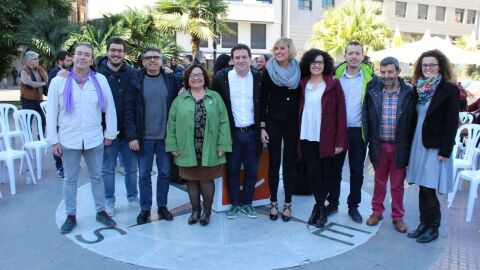 El equipo de Comprom&iacute;s per Castell&oacute; al completo.