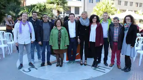 El equipo de Compromís per Castelló al completo. El equipo de Compromís per Castelló al completo.