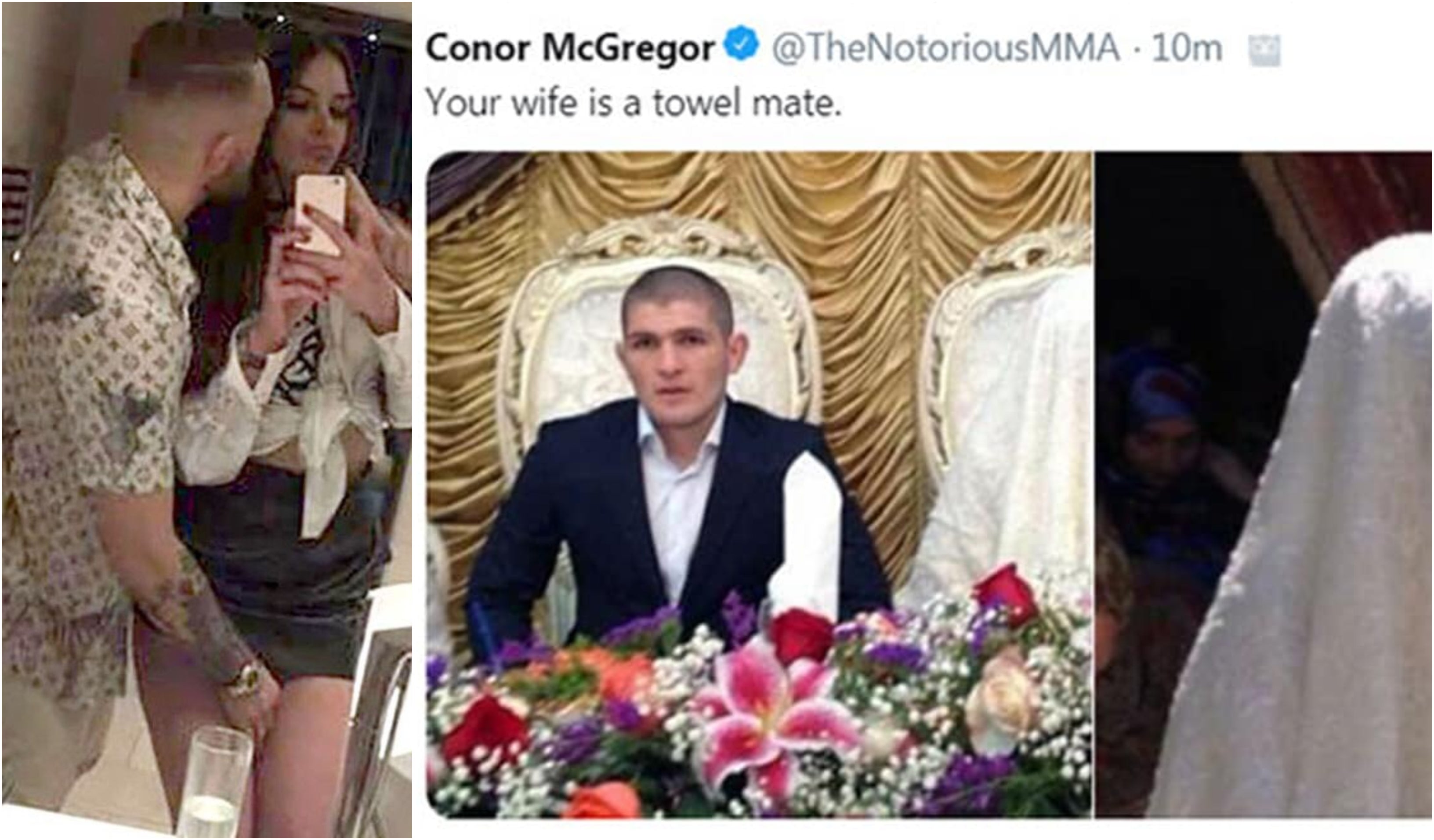 El criticado insulto racista de Conor McGregor a la esposa musulmana de Khabib Nurmagomedov El criticado insulto racista de Conor McGregor a la esposa musulmana de Khabib Nurmagomedov