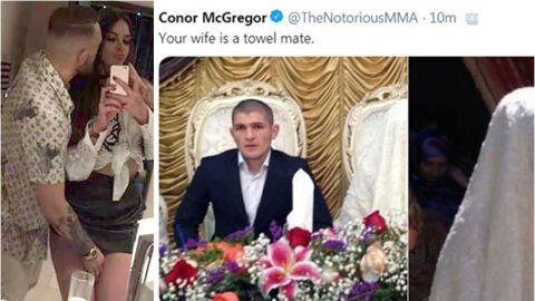 Conor McGregor y Khabib Nurmagomedov se enzarzan en redes