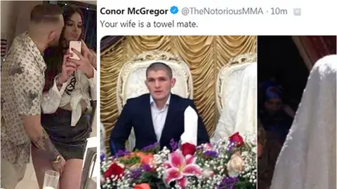 Conor McGregor y Khabib Nurmagomedov se enzarzan en redes Conor McGregor y Khabib Nurmagomedov se enzarzan en redes