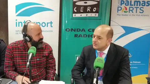 Sergio Miró con Juan José Cardona Sergio Miró con Juan José Cardona