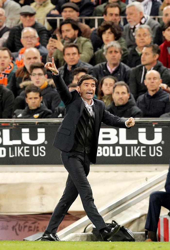 Marcelino: "Siento no coincidir con Zidane, pero ha sido mejor el Valencia" Marcelino: "Siento no coincidir con Zidane, pero ha sido mejor el Valencia"
