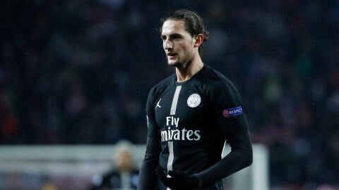 Adrien Rabiot, en un partido con el PSG