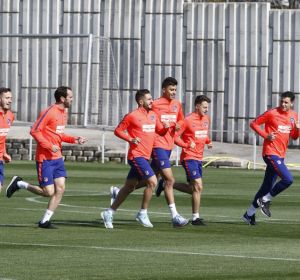 Entrenamiento del Atlético de Madrid Entrenamiento del Atlético de Madrid