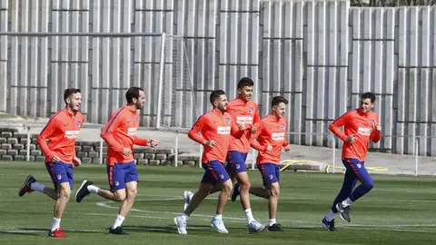 Entrenamiento del Atlético de Madrid Entrenamiento del Atlético de Madrid