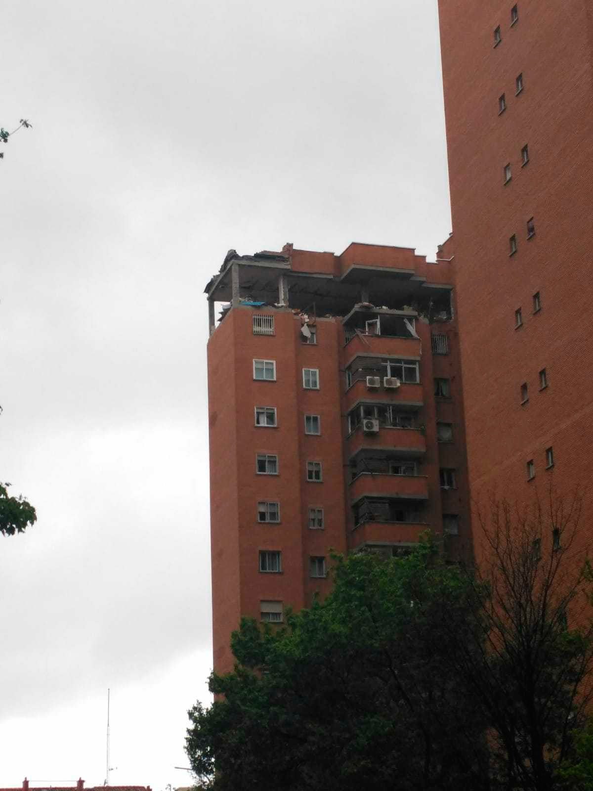 Asciende a 16 el número de heridos, todos leves, tras explosión en Vallecas Asciende a 16 el número de heridos, todos leves, tras explosión en Vallecas