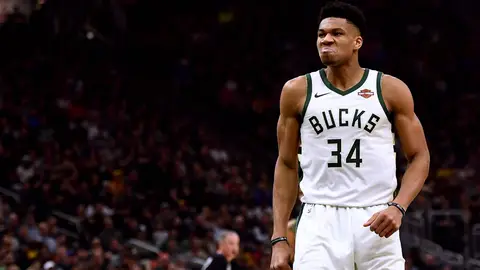 Antetokounmpo, en un partido Antetokounmpo, en un partido