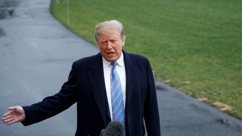 El presidente estadounidense, Donald Trump