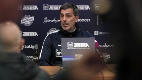 Entrenador del M&aacute;laga C.F.