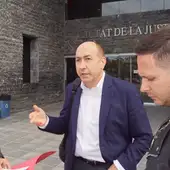 El exalcalde de Elche Alejandro Soler en la Ciudad de la Justicia El exalcalde de Elche Alejandro Soler en la Ciudad de la Justicia