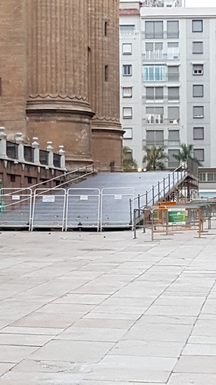 La rampa a la Catedral toma forma La rampa a la Catedral toma forma