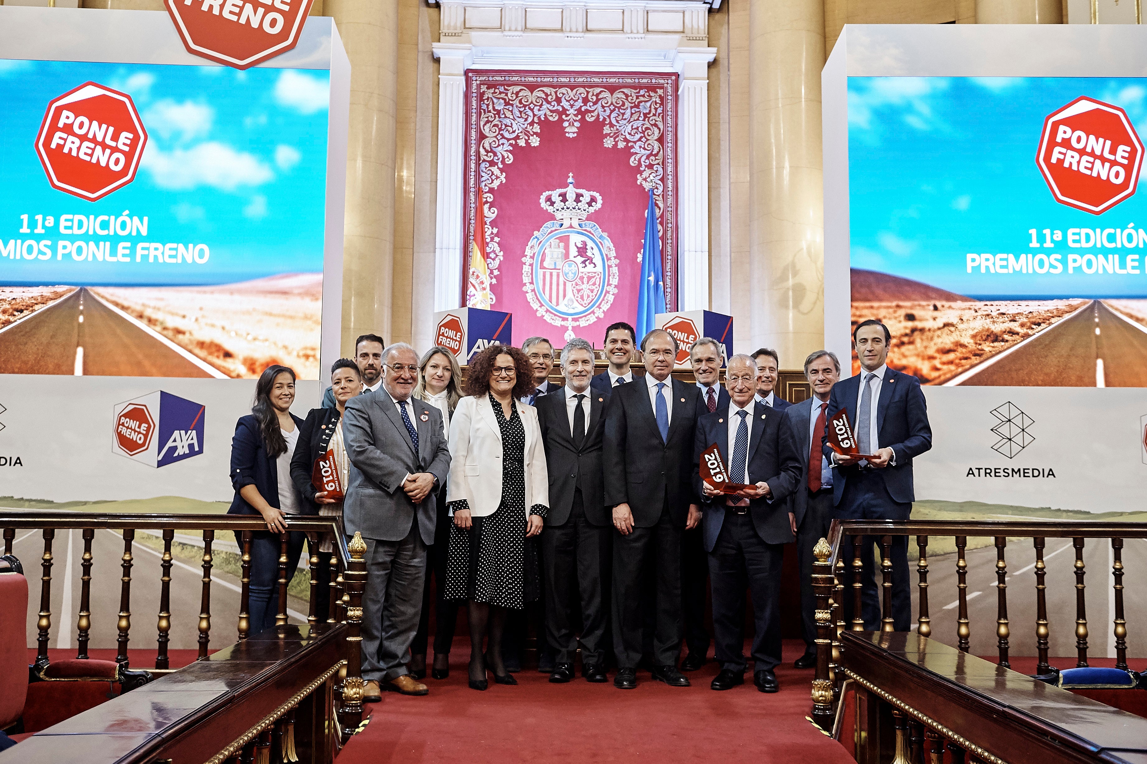 Ponle Freno reconoce la labor de entidades y personas en materia de seguridad vial en unos premios con récord de participación Ponle Freno reconoce la labor de entidades y personas en materia de seguridad vial en unos premios con récord de participación