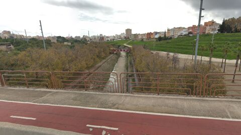 Parque de Sa Riera a la altura de la calle Salvador Dal&iacute; de Palma