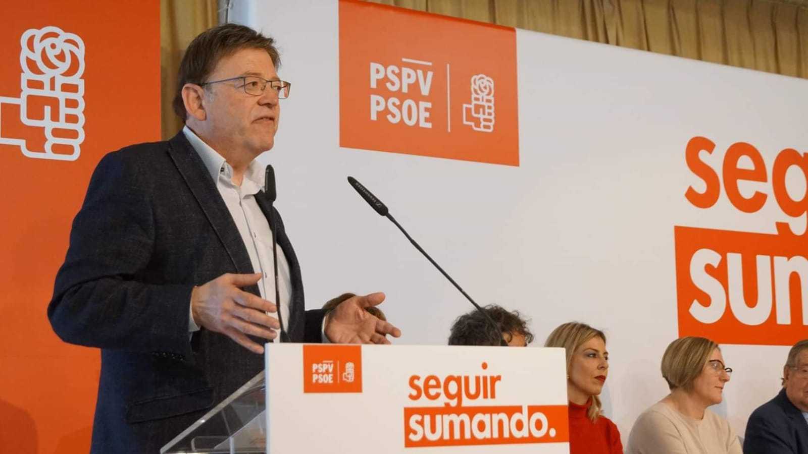 Ximo Puig anuncia un Plan de Garantía Social y Empleo Digno si el PSPV repite en la presidencia de la Generalitat Ximo Puig anuncia un Plan de Garantía Social y Empleo Digno si el PSPV repite en la presidencia de la Generalitat