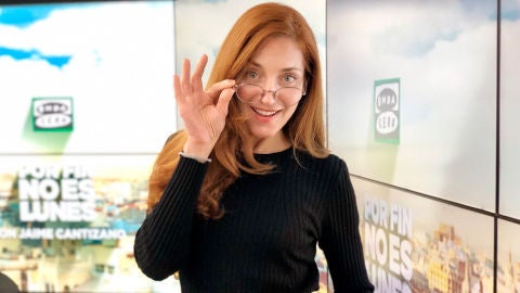 Am&eacute;rica Valenzuela en los estudios de Onda Cero