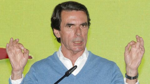 Jos&eacute; Mar&iacute;a Aznar en un acto del PP