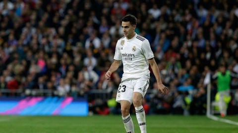 Reguil&oacute;n, con el Real Madrid