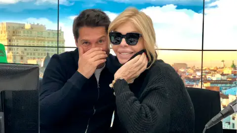 Jaime Cantizano y Bibiana Fernández Jaime Cantizano y Bibiana Fernández