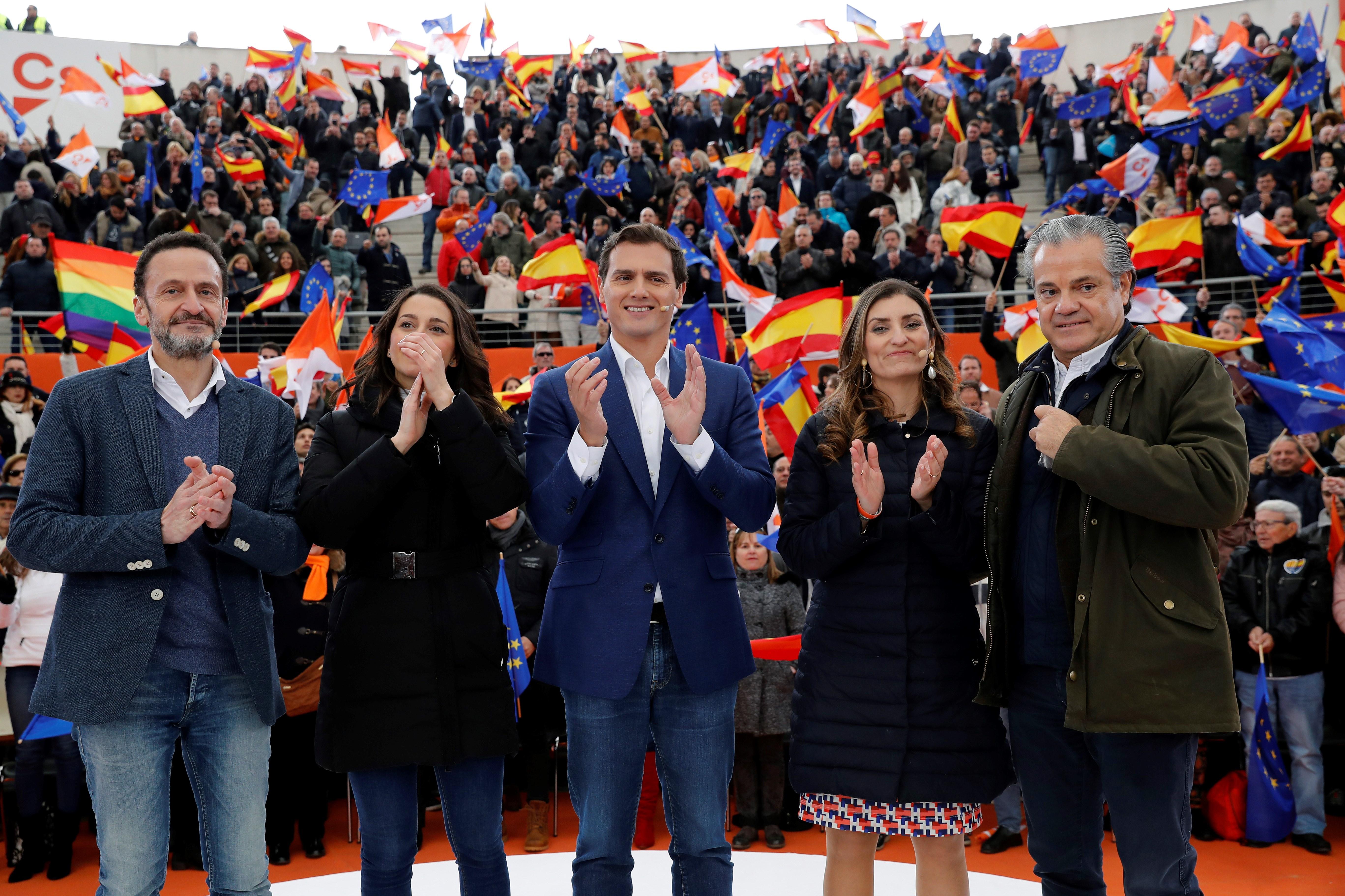 ¡Vamos Ciudadanos!, el lema de Cs para las elecciones del 28A ¡Vamos Ciudadanos!, el lema de Cs para las elecciones del 28A