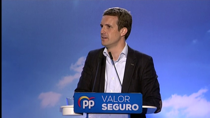 Casado: "Sánchez prefiere las manos manchadas de sangre que manos blancas" Casado: "Sánchez prefiere las manos manchadas de sangre que manos blancas"