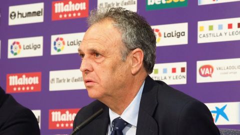 El t&eacute;cnico del Sevilla, Joaqu&iacute;n Caparr&oacute;s