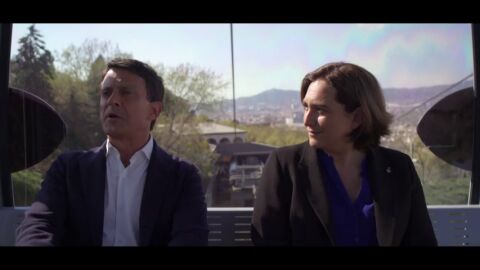 La entrevista de Jordi &Eacute;vole a Ada Colau y Manuel Valls en diez titulares