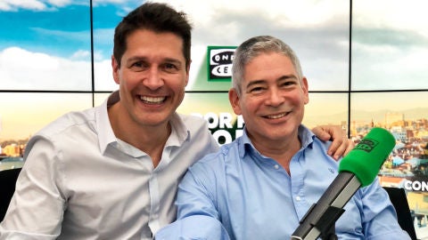 Jaime Cantizano con Boris Izaguirre