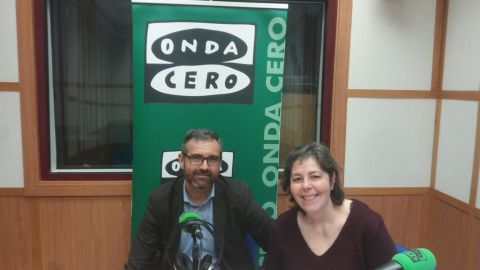 &Oacute;scar Casado y Milagros Aceituno