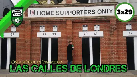 las calles de Londres onda futbol