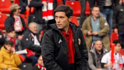 El t&eacute;cnico del Valencia, Marcelino Garc&iacute;a Toral