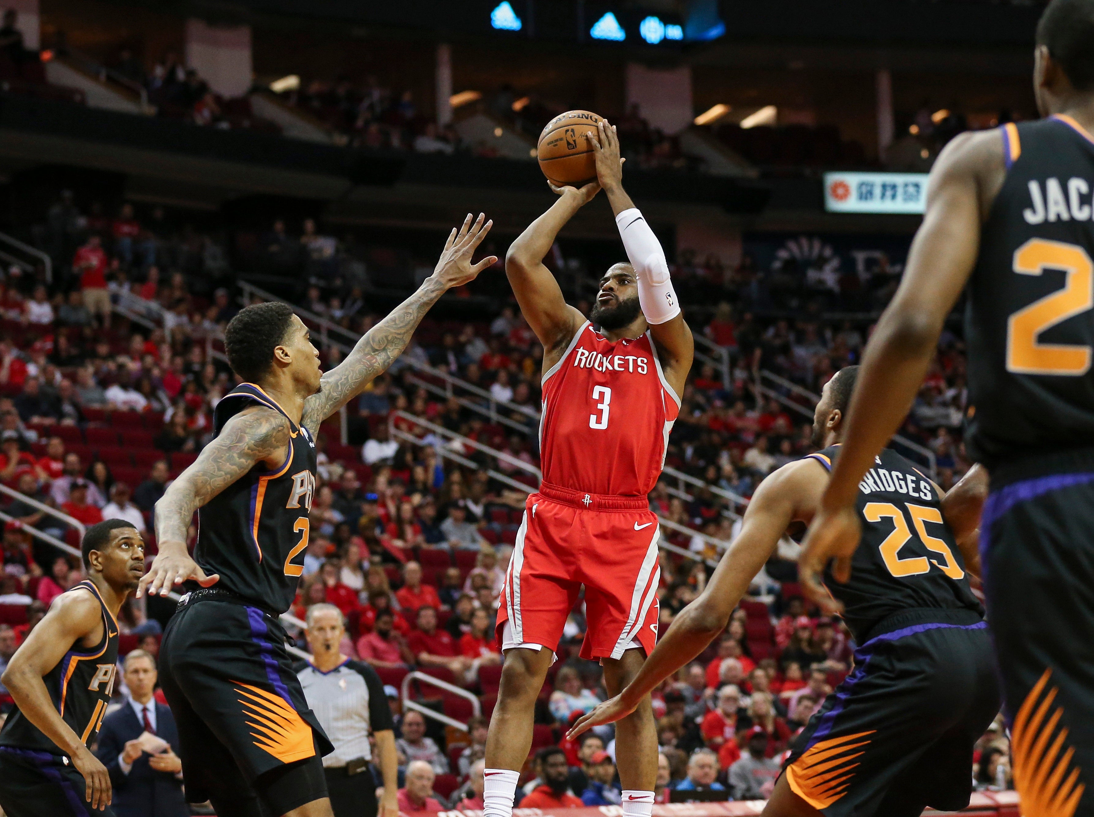 Los Houston Rockets baten el récord de triples en un partido de la NBA Los Houston Rockets baten el récord de triples en un partido de la NBA