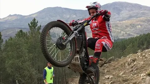 Martín Riobo - campeón de trial en Europa Pontevedra en la Onda