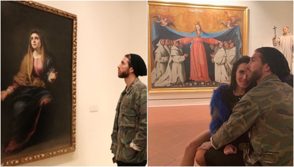 La pasión de Sergio Ramos y Pilar Rubio por el arte: así fue su visita al Museo de Bellas Artes en Sevilla La pasión de Sergio Ramos y Pilar Rubio por el arte: así fue su visita al Museo de Bellas Artes en Sevilla