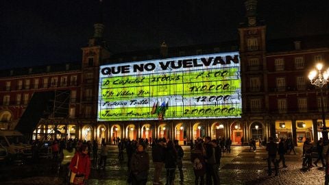 La fachada de la Casa de la Panader&iacute;a de la Plaza Mayor de Madrid 