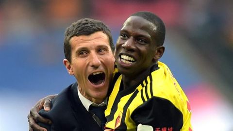 El entrenador del Watford, Javi Gracia. 