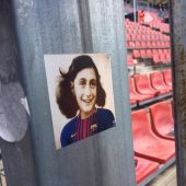 La imagen de Ana Frank con la camiseta del Barcelona