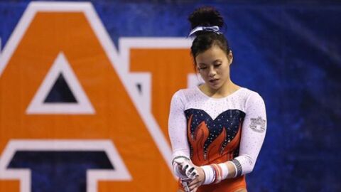 La gimnasta Samantha Cerio