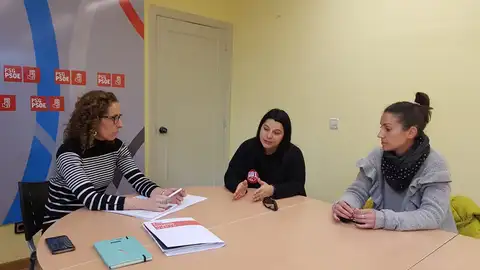 Noela Blanco reunese co comite de empresa de Unitono Noela Blanco reunese co comite de empresa de Unitono