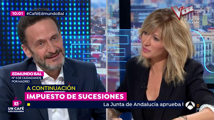 Edmundo Bal: "No se cuál ha sido la intención de Batet para dilatar la suspensión de los diputados presos" Edmundo Bal: "No se cuál ha sido la intención de Batet para dilatar la suspensión de los diputados presos"