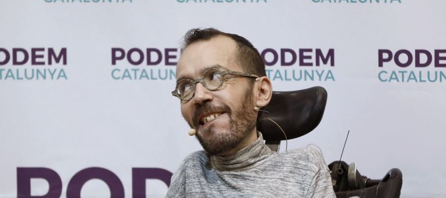 Pablo Echenique en un acto de Podemos Pablo Echenique en un acto de Podemos