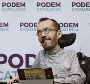 Pablo Echenique en un acto de Podemos Pablo Echenique en un acto de Podemos