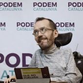 Pablo Echenique en un acto de Podemos